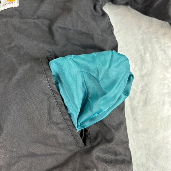 Carhartt Re-work Blanket Lined Black Detroit Men's XL (Fits like a large!) - Picture 11 of 13